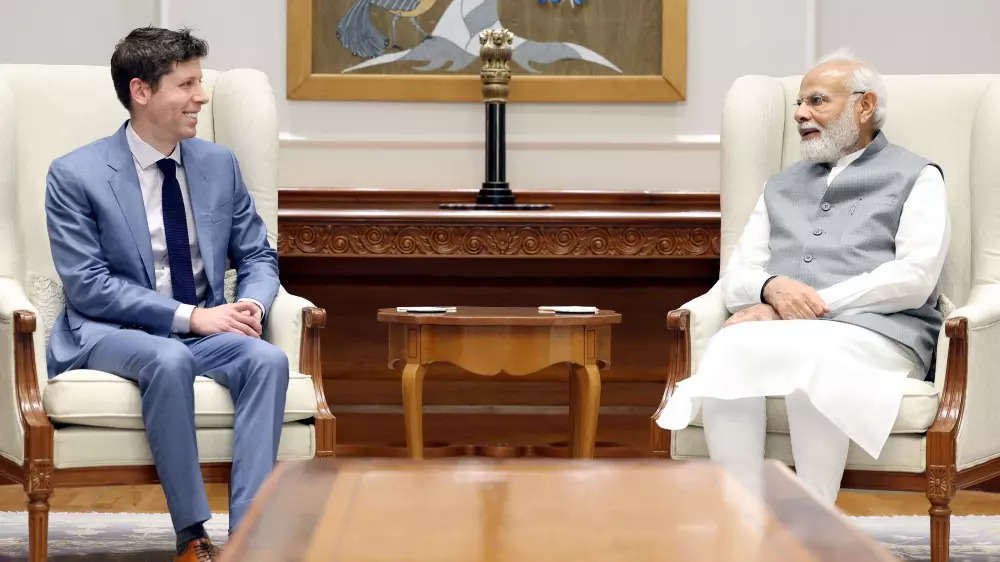 Open AI CEO Sam Altman meets PM Modi
