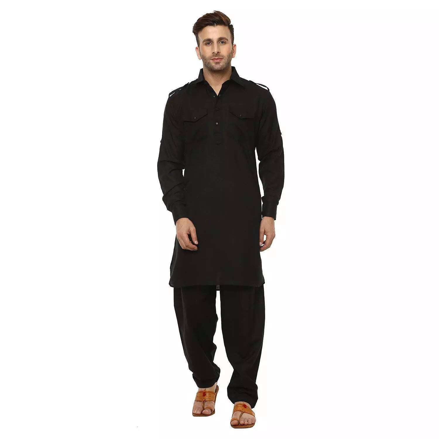 Kurta pajama style discount pathani