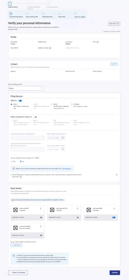 How To File Itr 1 For Fy 2022 23 With Salary Income From House Property And Other Sources The 2702