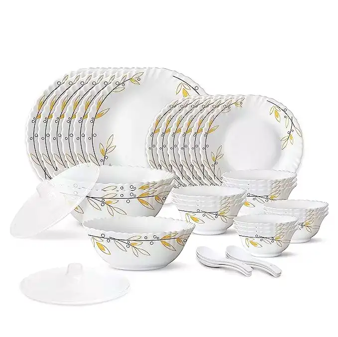 Image for LarahbyBorosilBellaSilkSeriesOpalwareDinnerSet