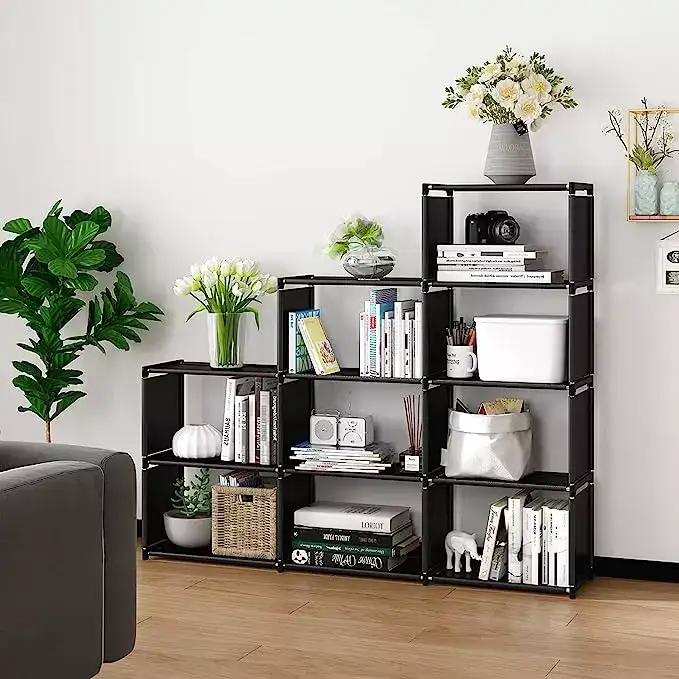 Image for SnazzyBookshelf%2CAssembledStorageRack