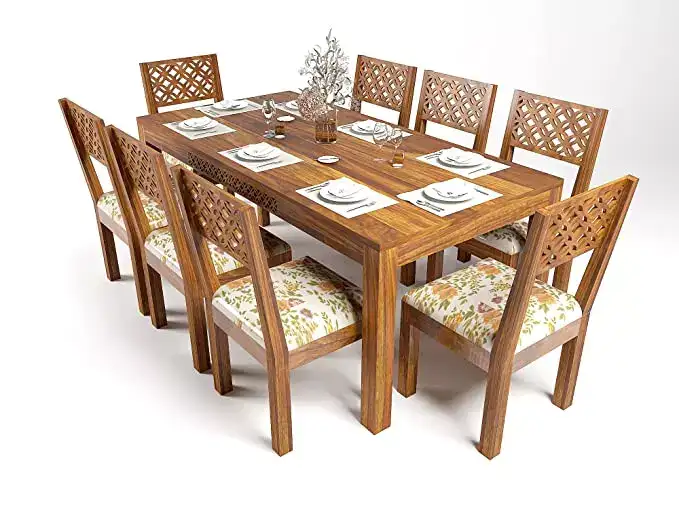 Image for CustomDecorSolidWoodDiningTable