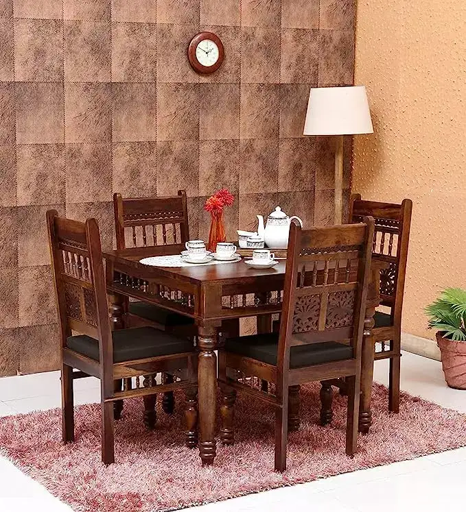 Image for BNFurnitureSolidsheeshamWoodDiningRoom