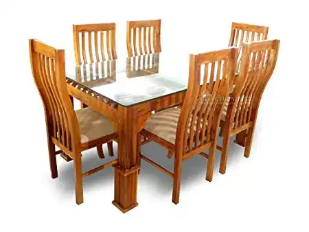 Image for OLIVEFurnitureTeakWoodDiningTable