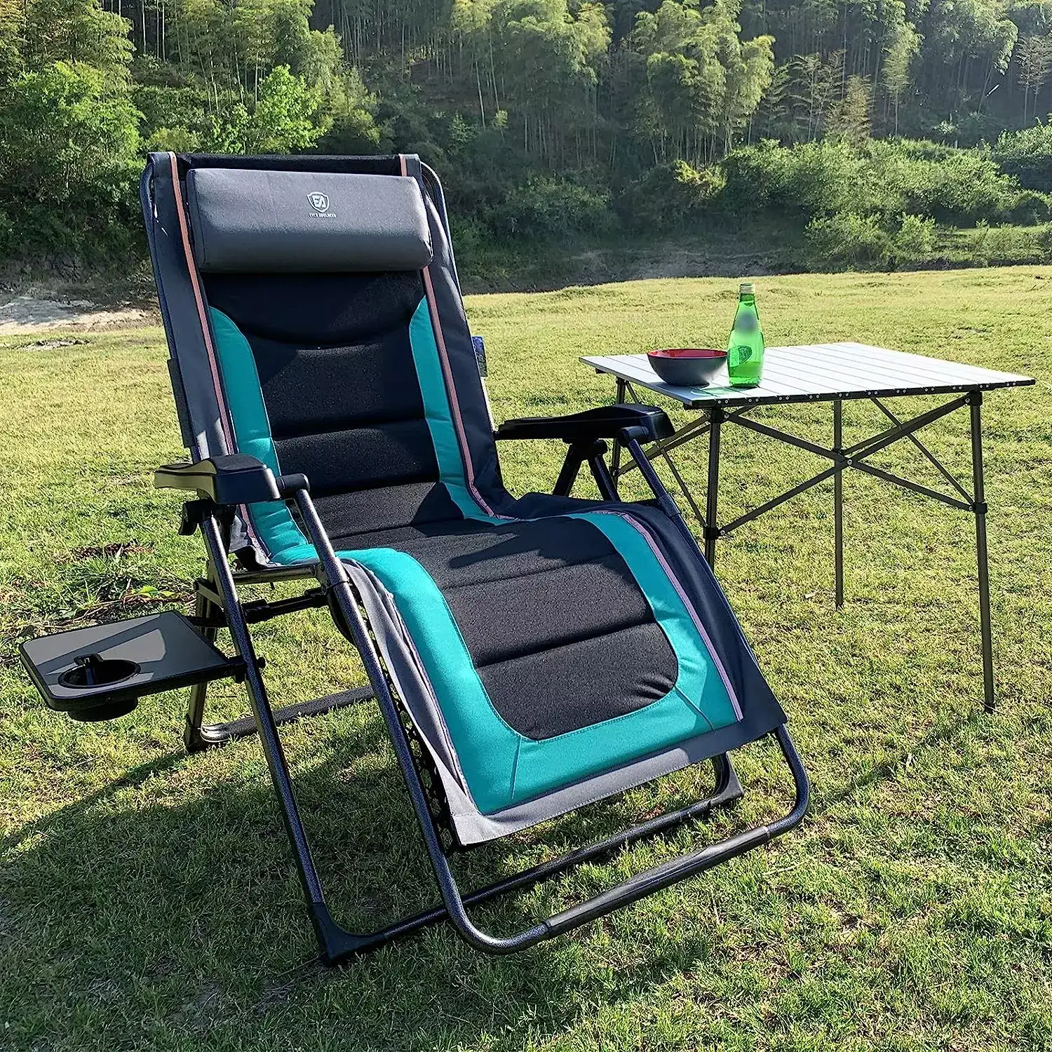 Image for EverAdvancedPaddedPatioRecliner