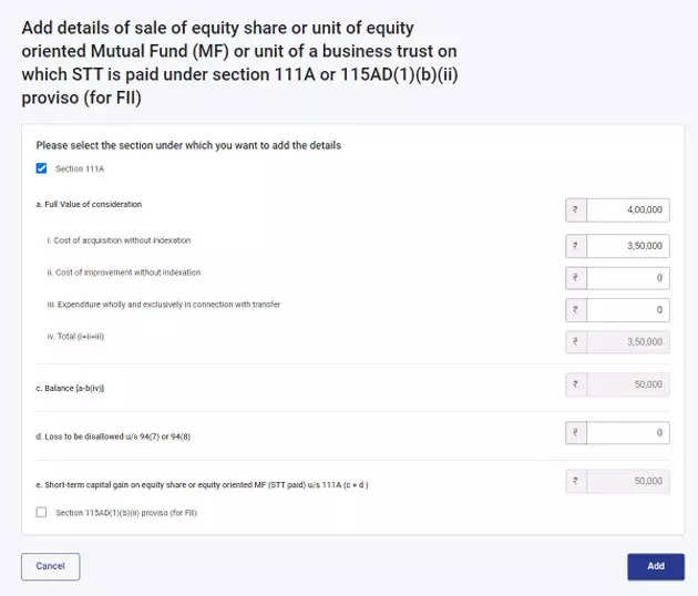 ITR-2: How to file ITR-2 online with salary, capital gains and other  incomes for FY 2022-23 - The Economic Times