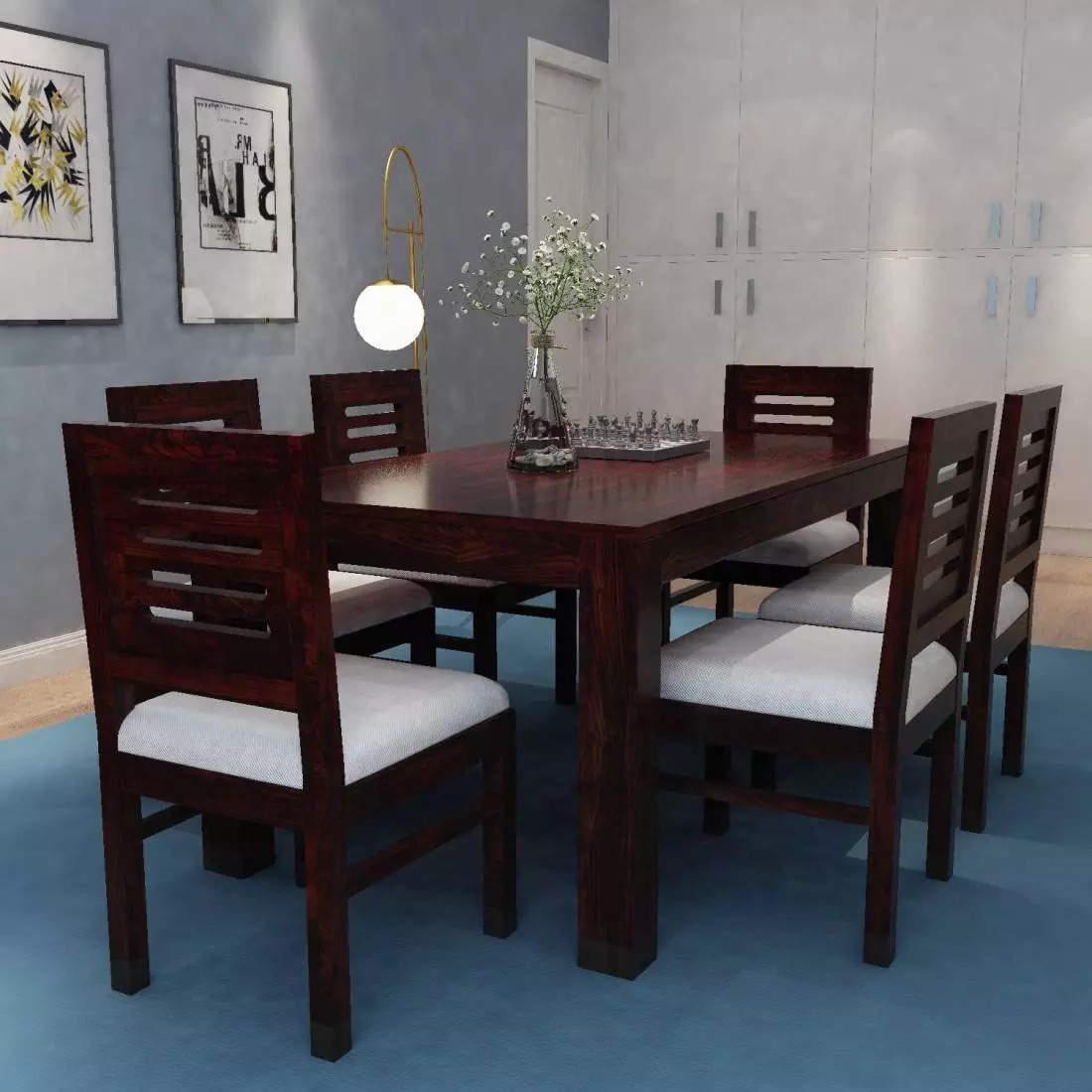 6 Seater Dining Table: 10 Best 6 Seater Dining Tables in India For a