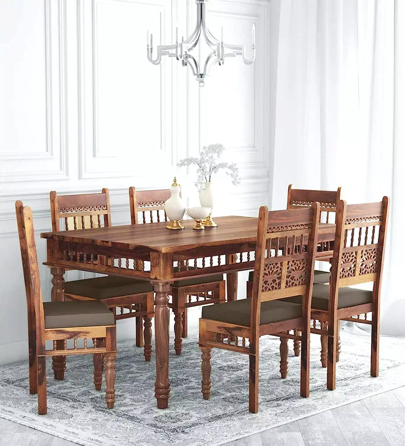 6 Seater Dining Table 10 Best 6 Seater Dining Tables in India For a