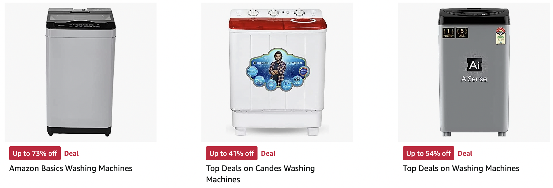 amazon per washing machine