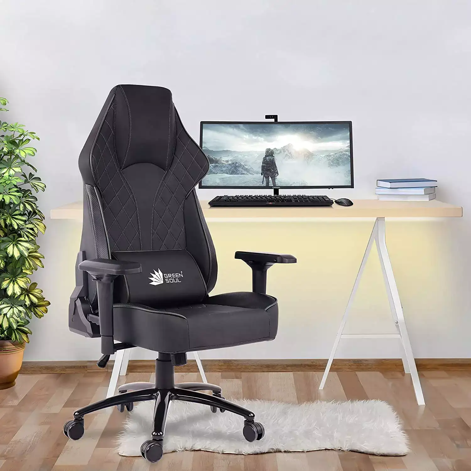 Image for GreenSoulGlanceGamingChair