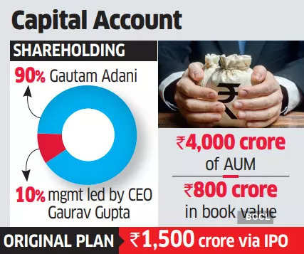 Three private equity firms eye Rs 2,000-crore Adani Capital buyout