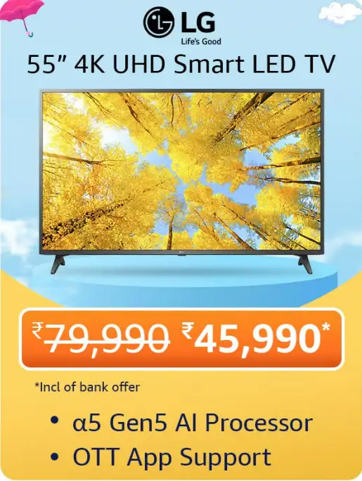 amazon sale Amazon Prime Day Sale LIVE Best Deals on 55inch Smart