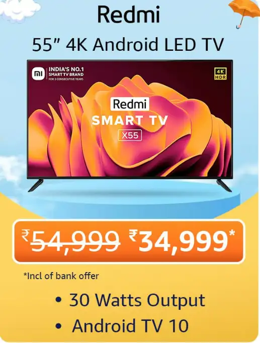 amazon sale Amazon Prime Day Sale LIVE Best Deals on 55inch Smart