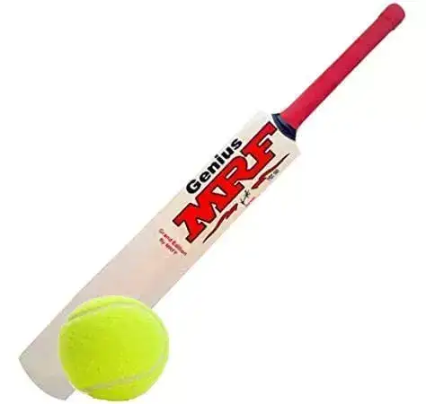 Image for RSSpark03WoodenCricketBatwithBall