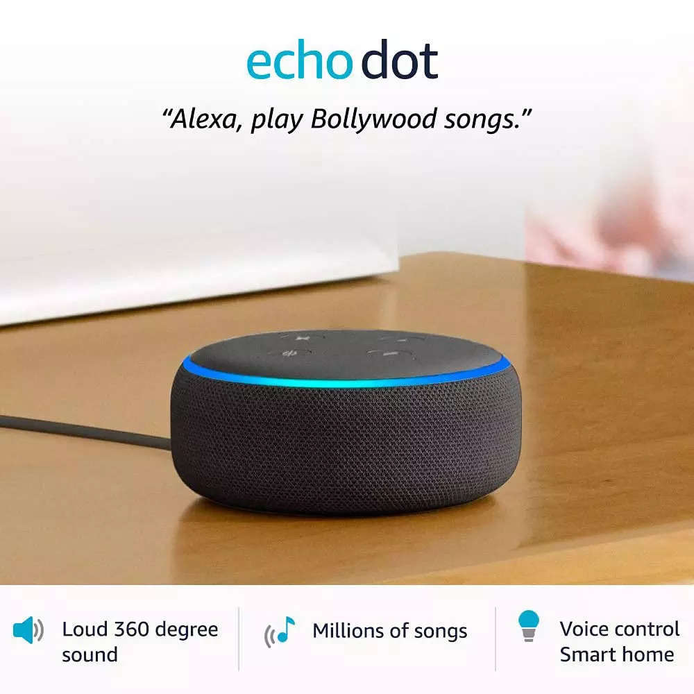 Echo Dot (3rd Gen) - New And Improved Smart Speaker With Alexa,  White at best price in New Delhi