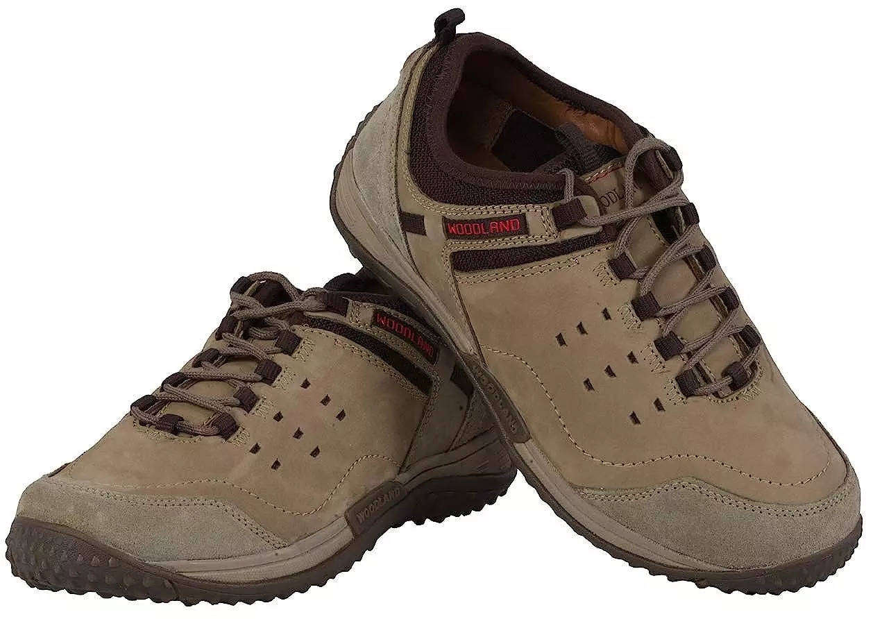 Buy WOODLAND Camel Mens Lace Up Casual Shoes | Shoppers Stop