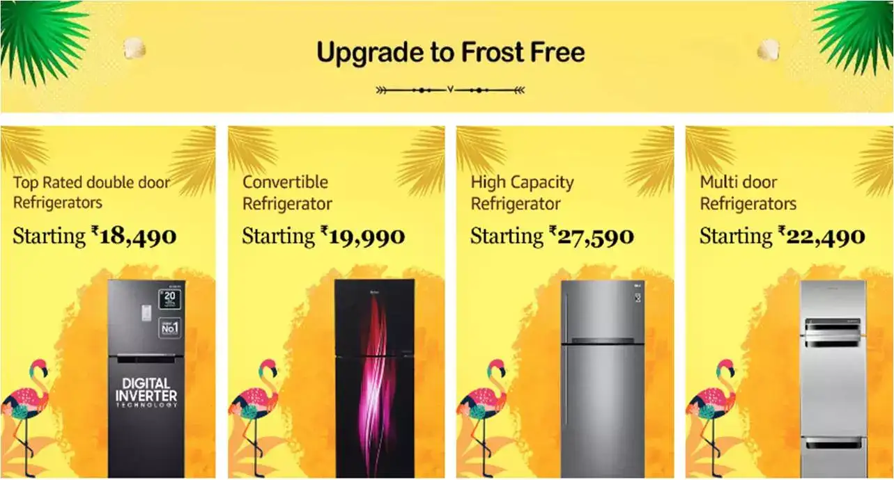 Amazon sale Amazon Prime Day Sale Up to 55 off on Refrigerators