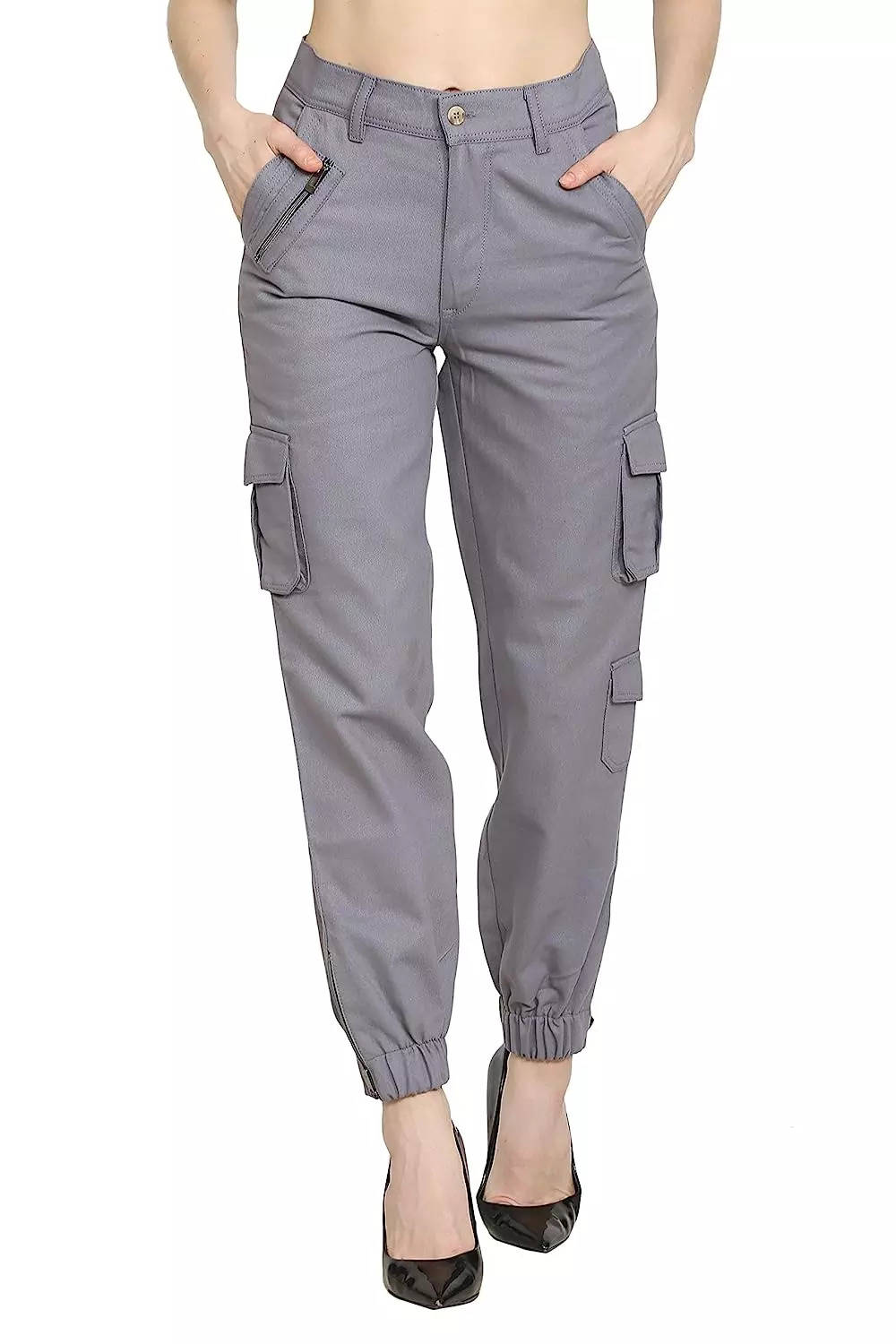 Womens Cargo Pants Elastic Ankles | Womens Cargo Pants Elastic Waist - Women  Elastic - Aliexpress