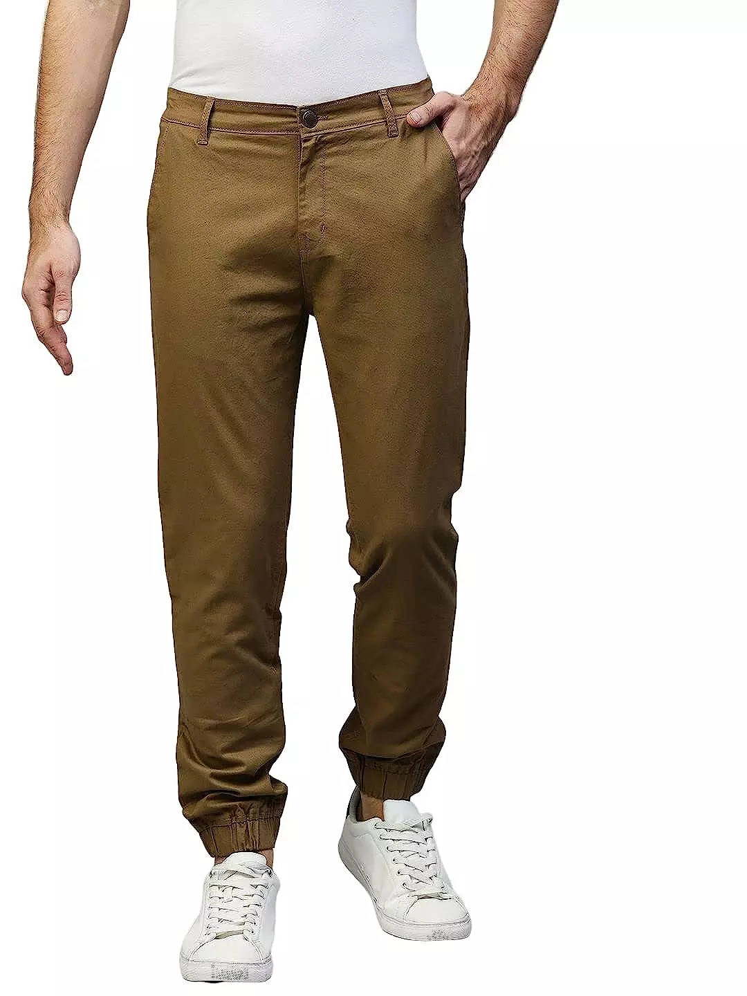 Buy Hubberholme Men Blue Slim Fit Cargos Trousers - Trousers for Men  15535338 | Myntra