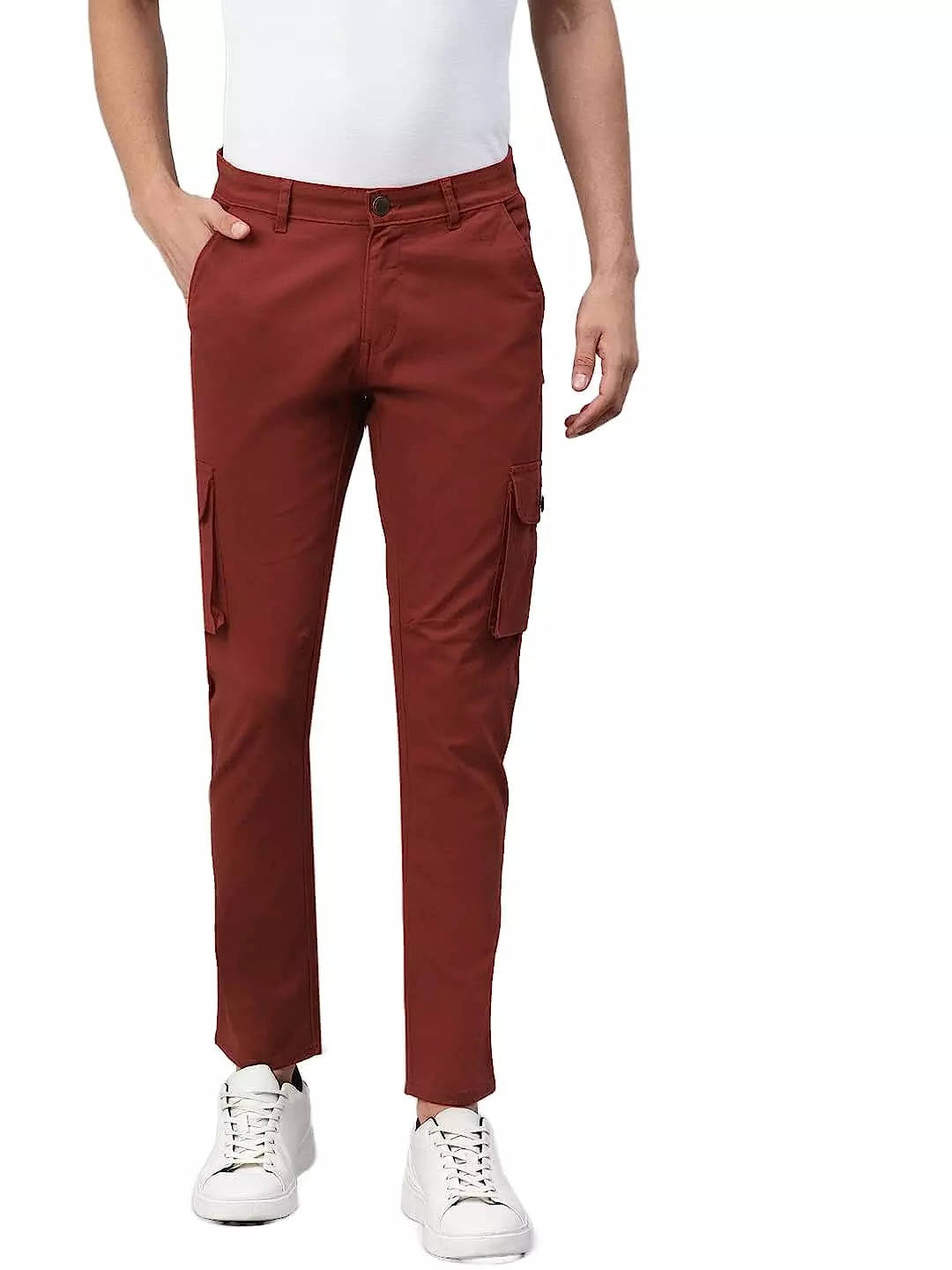BAPE Color Camo 6 Pocket Pants RED