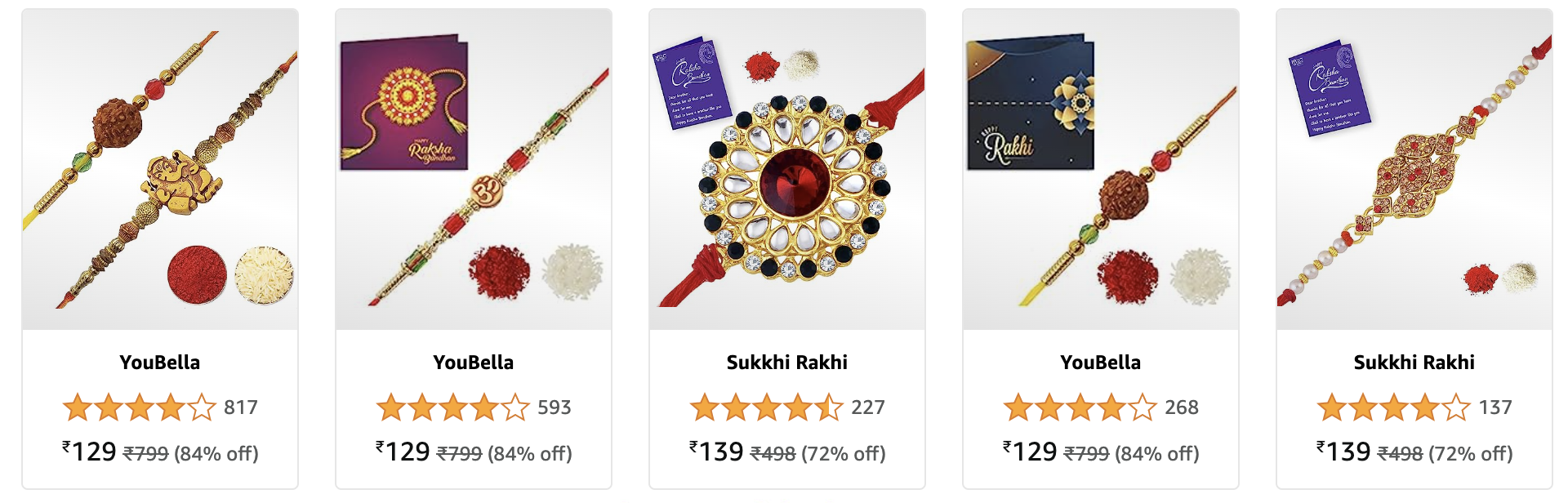 Rakhi on sale online amazon