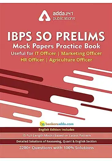 Image for IBPSSOPrelimsMockPaperPracticeBook