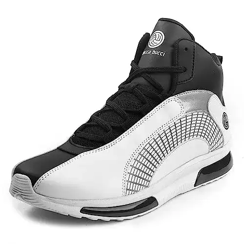 Image for BaccaBucciSuperstarMenFashionHiTopSneakers