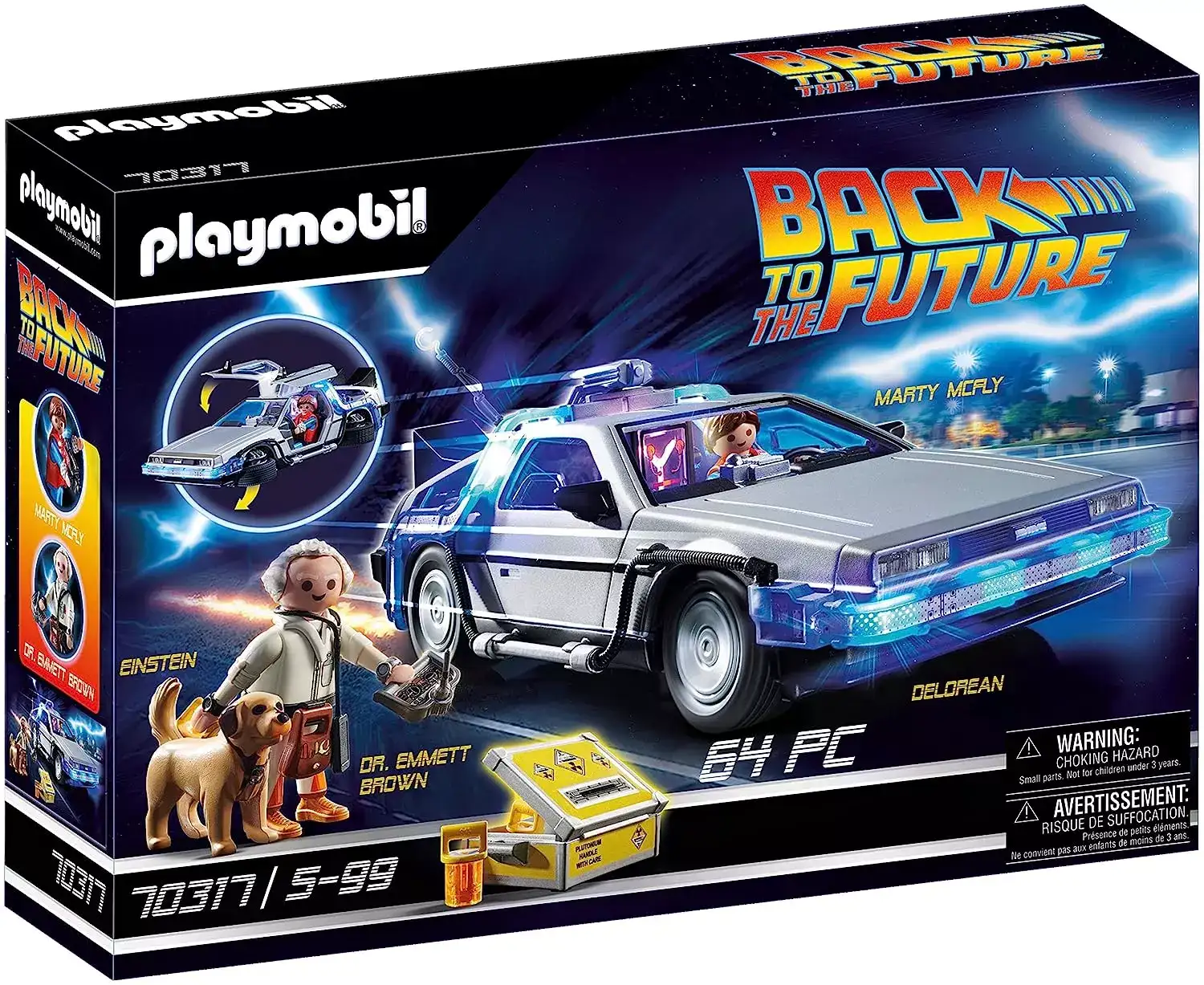 Image for PlaymobilBacktotheFutureDelorean