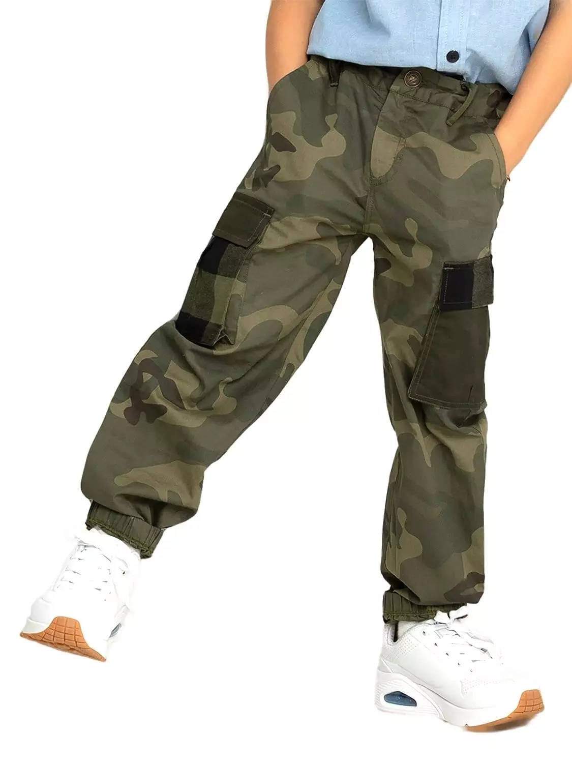 Navrang Traders Six Pocket Pants for Boys -Boys Stylish Cargo Pants/Boys  Jogger Jeans | Comfortable Cotton Boys Kids Cargo Pant - Brown (4-5 Years)  : Amazon.in: Fashion
