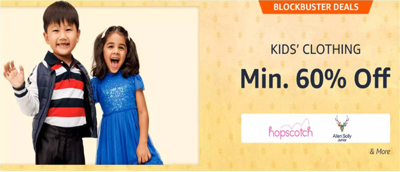 Sale 2022: Get Attractive Discounts And Deals On Kids Clothing