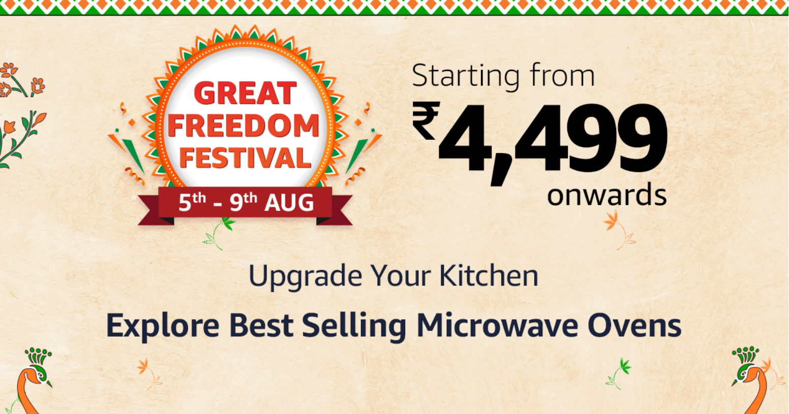 Great Freedom Festival deals on kitchen products—buy induction