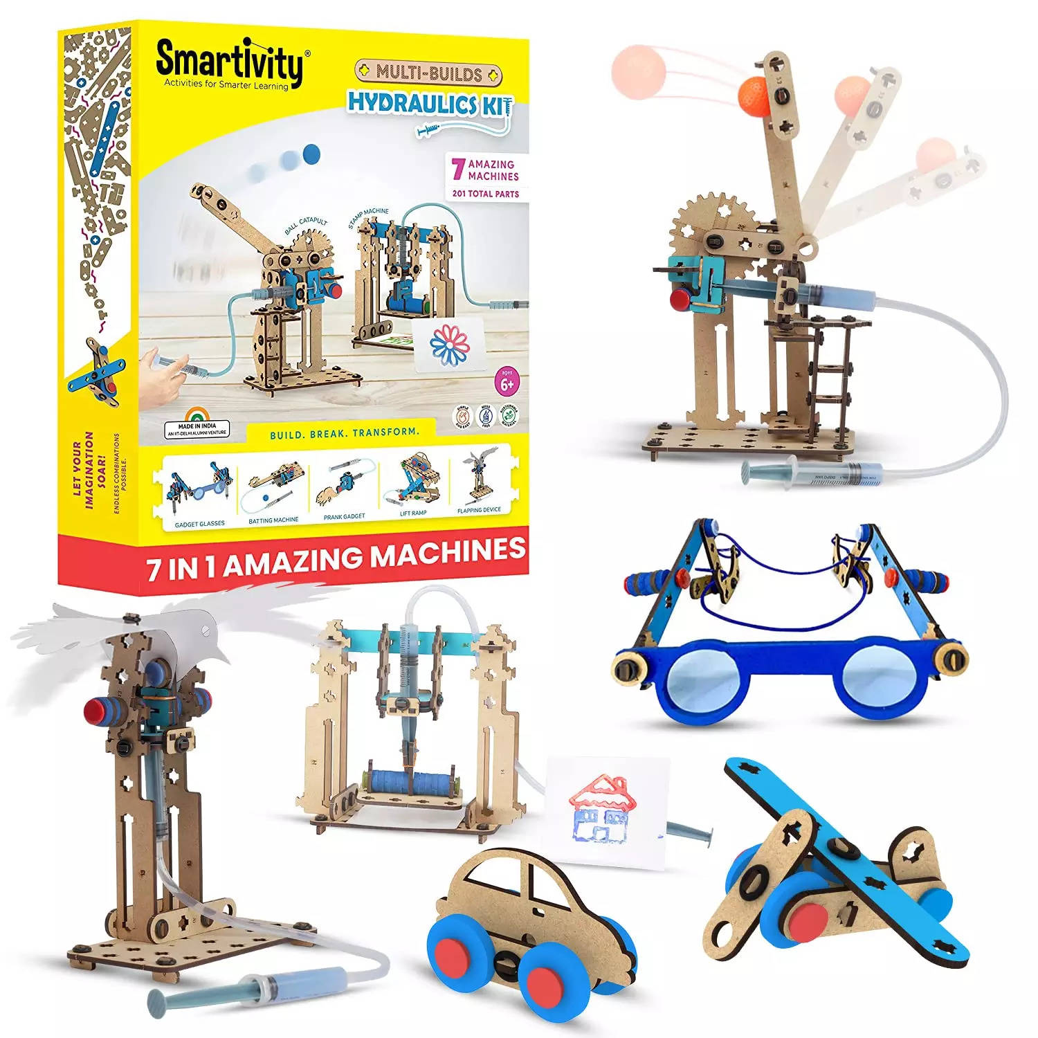 Buy INDIKONB 22 in 1 Art and Craft Kit for Girls and Boys with