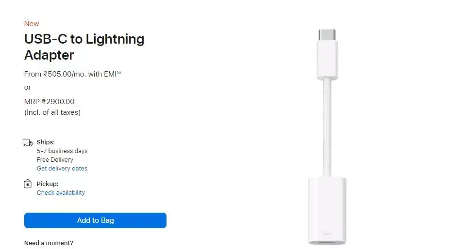 Apple Usb-C Adapter: Apple finally bids farewell to Lightning cable ...