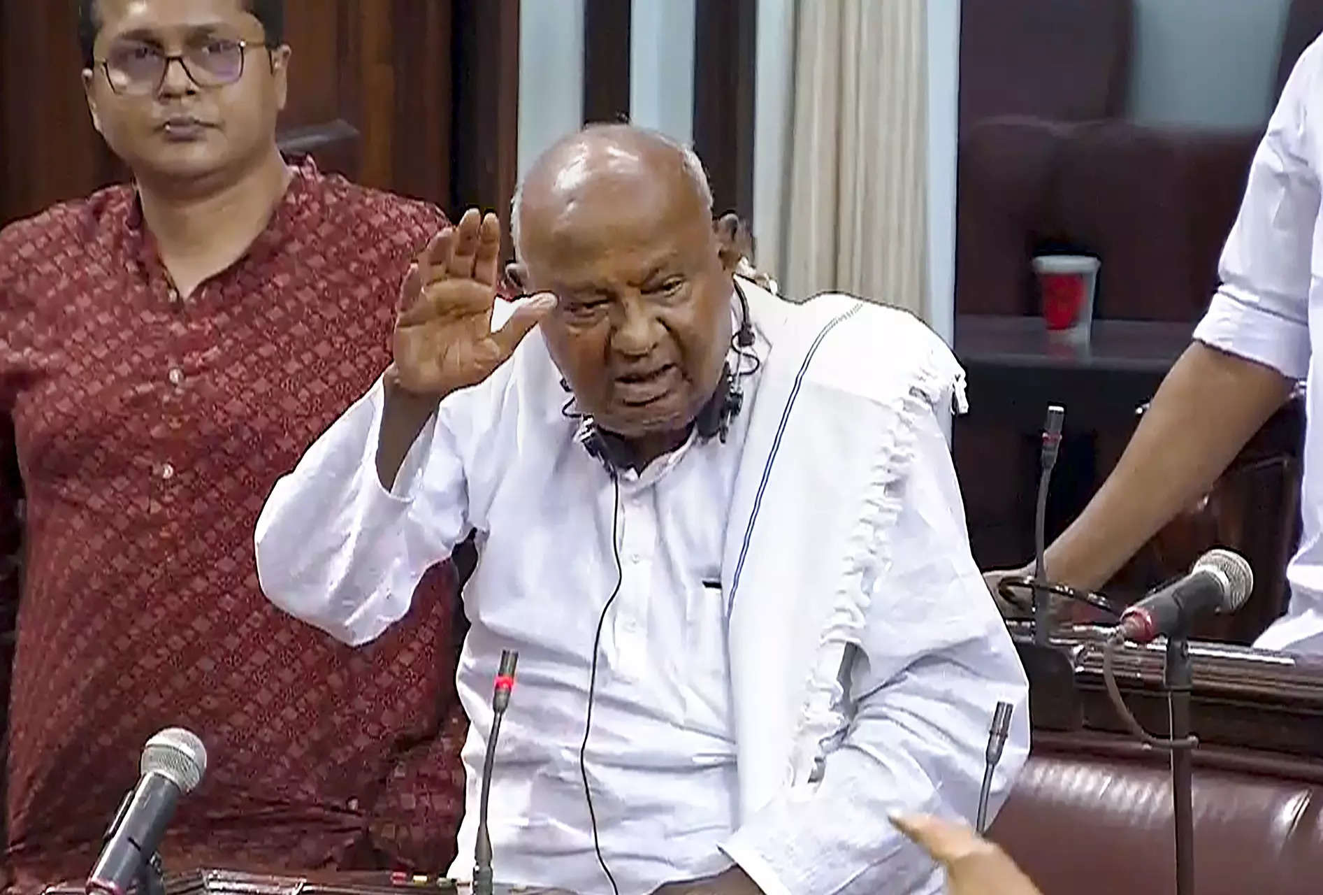 Not power-hungry, took views of all JD(S) leaders on alliance with BJP: Deve Gowda 