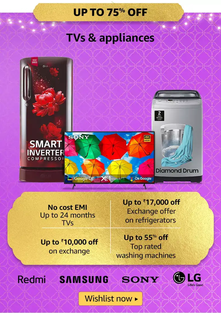 Image for Upto75%25offTVsandappliances