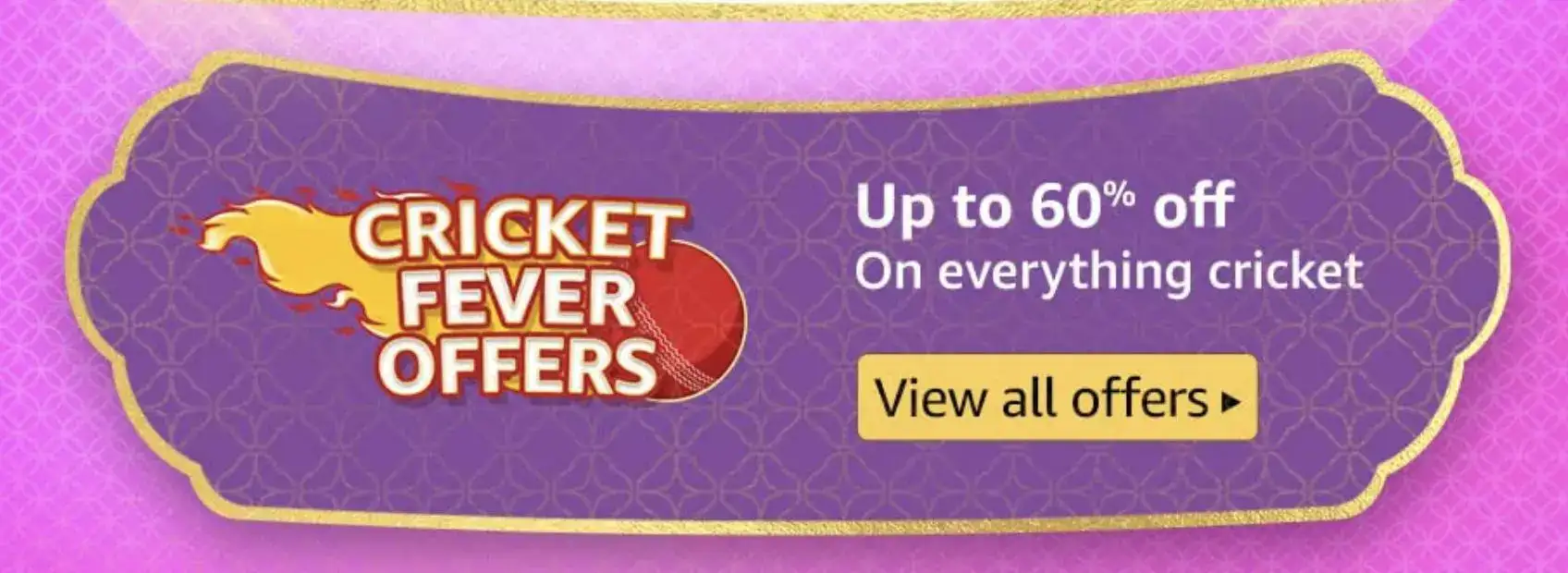 Image for Cricketfeveroffers-Upto60%25offoneverythingcricket