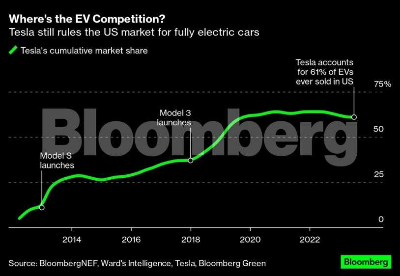 Where is Tesla's EV competition? - The Economic Times