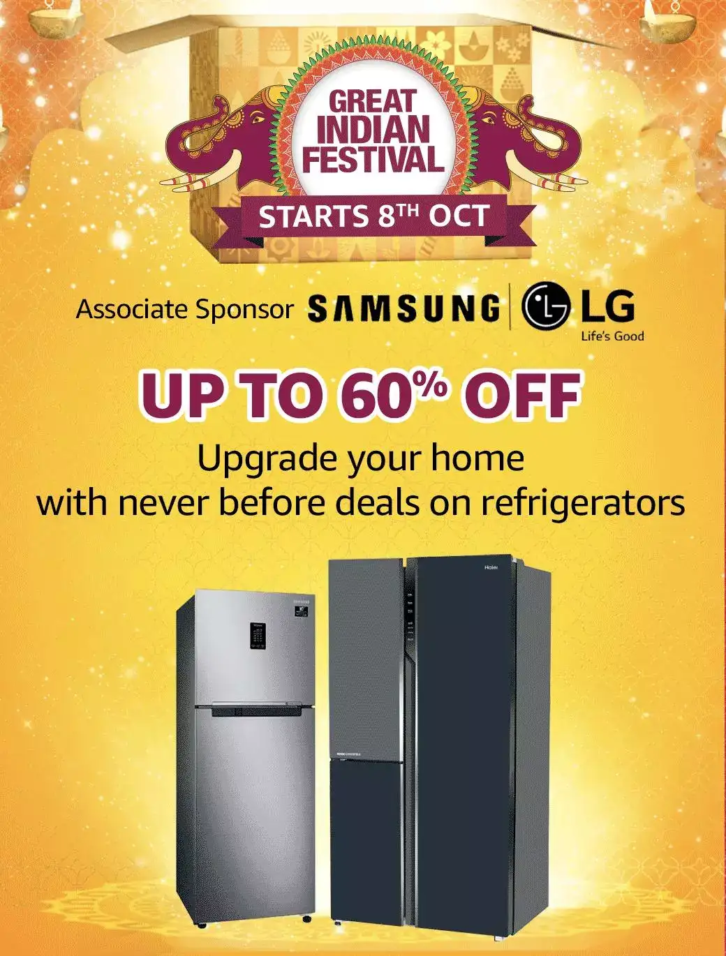 Amazon sale Amazon Sale 2023 Up to 60 off on Refrigerators and