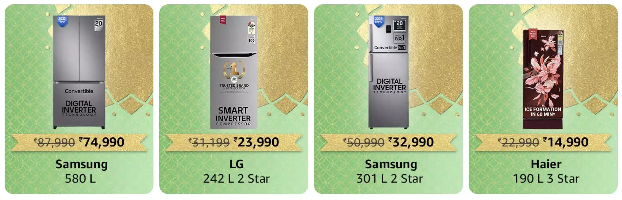 Amazon sale Amazon Sale 2023 Up to 60 off on Refrigerators and