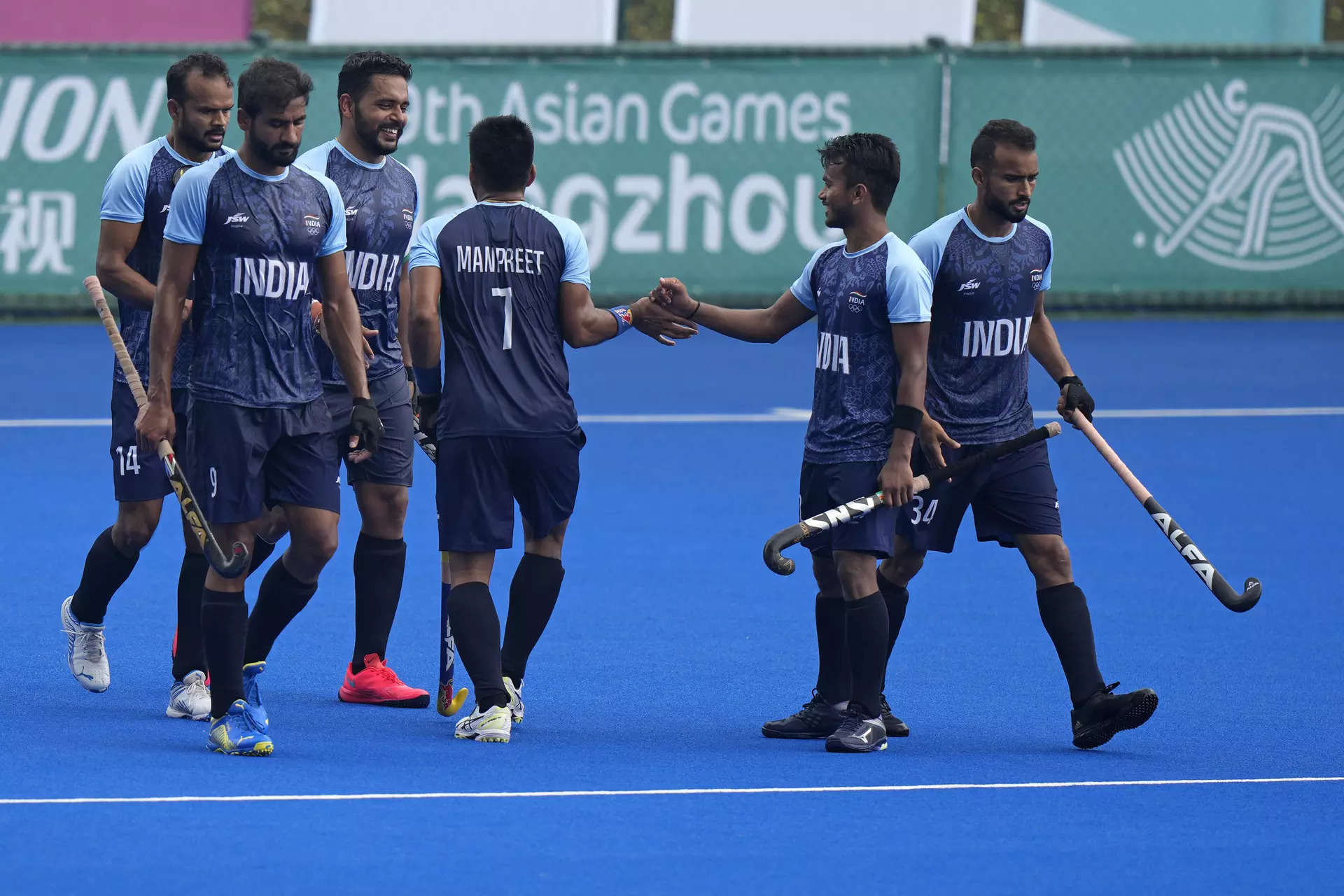 India beat Japan 5-1 to reclaim Asian Games gold in men's hockey, qualify for Paris Olympics 