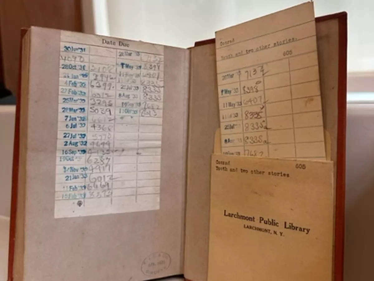 Late fee surprise: Book returned to New York library after 90 years 