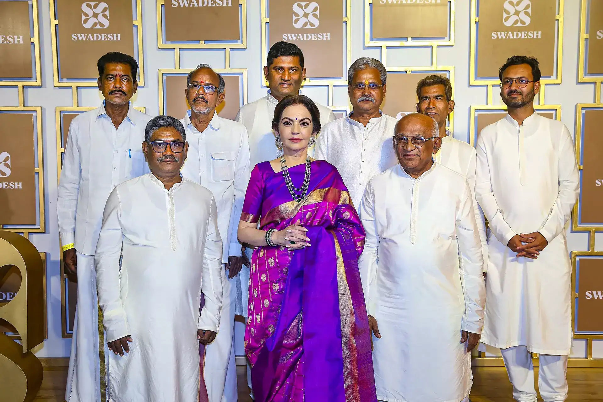 Nita Ambani: Nita Ambani launches first 'Swadesh' handicrafts store in Hyderabad to promote Indian craftwork - The Economic Times