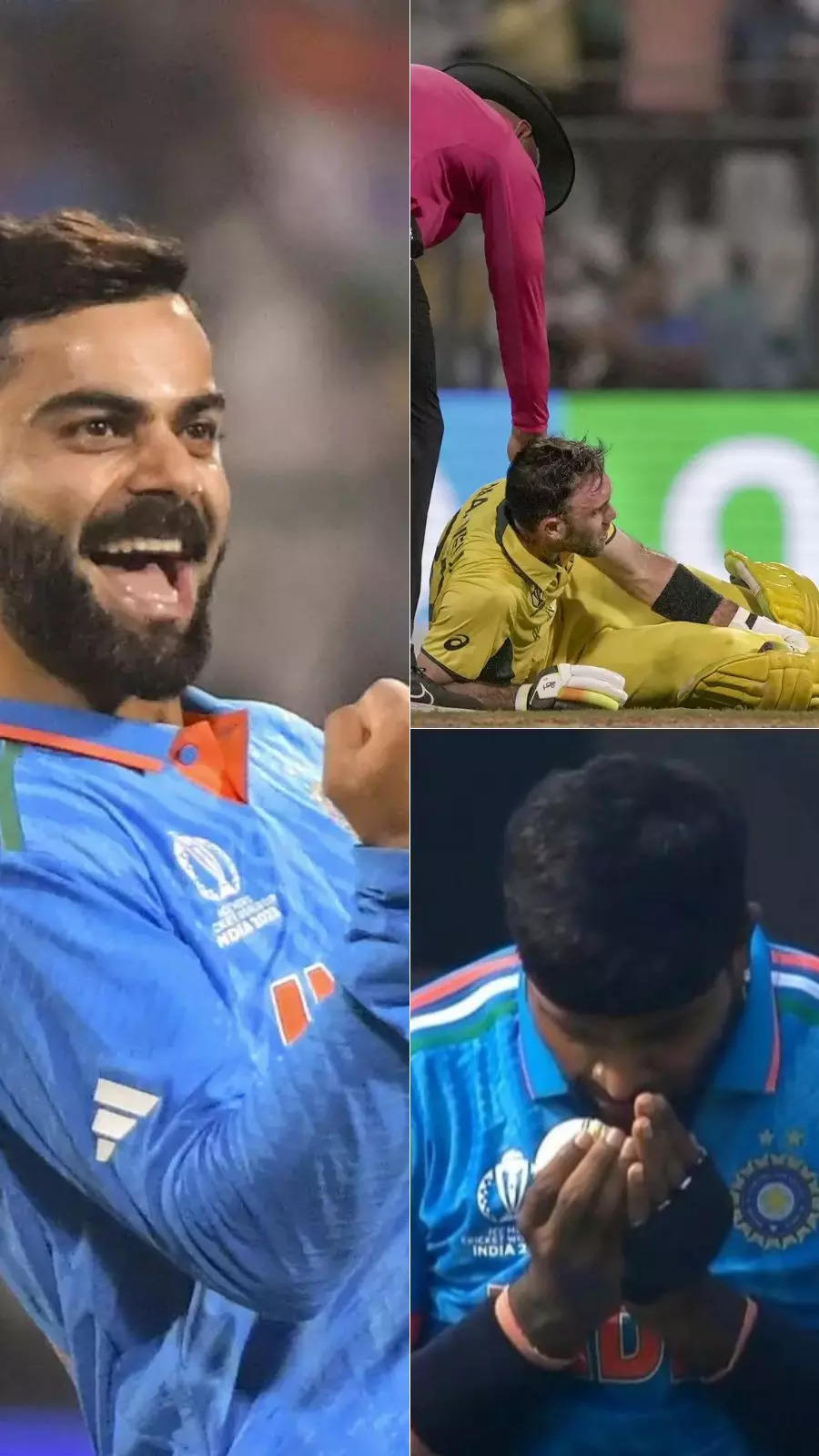 ICC World Cup viral moments, featuring Virat, Hardik, Maxwell and more 