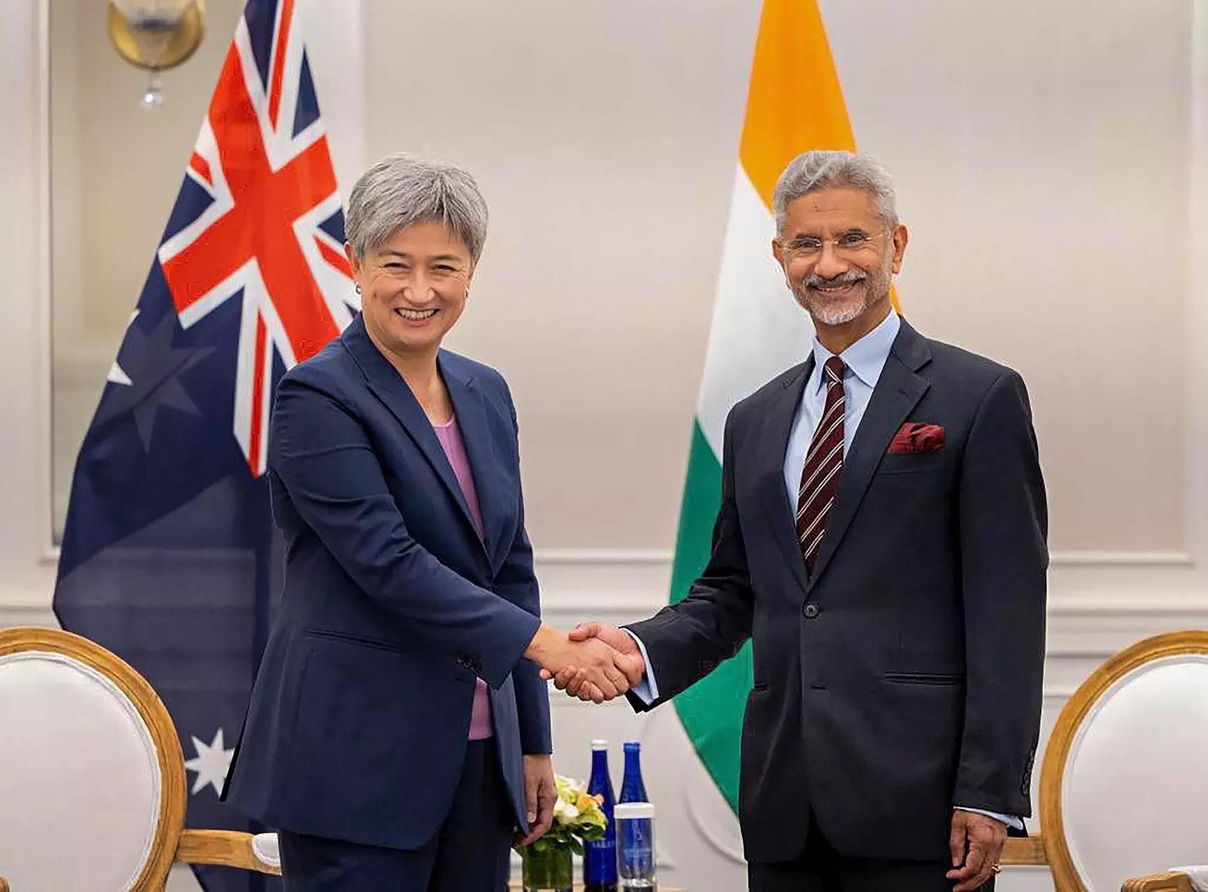 Australian Ministers meet NSA Doval; Jaishankar raises Canada ties with Penny Wong 