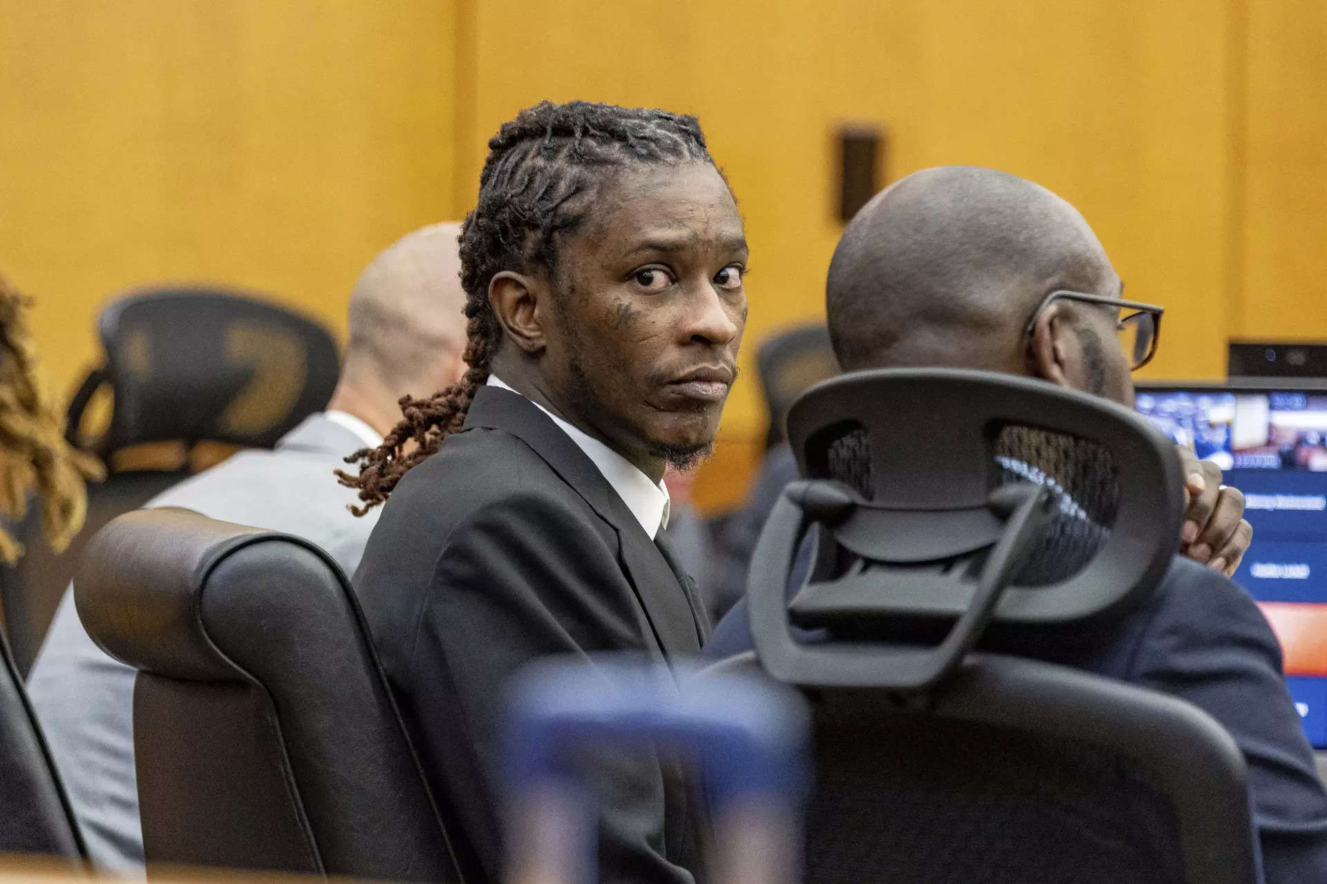 Rapper Young Thug's trial postponed after co-defendant stabbed in Atlanta jail 