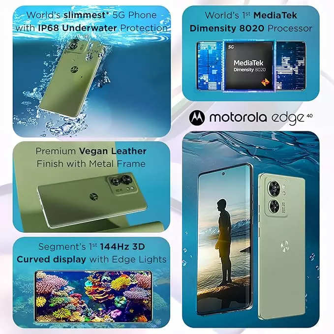 Motorola Edge 40 5G: Motorola Edge 40 5G: Unbeatable price