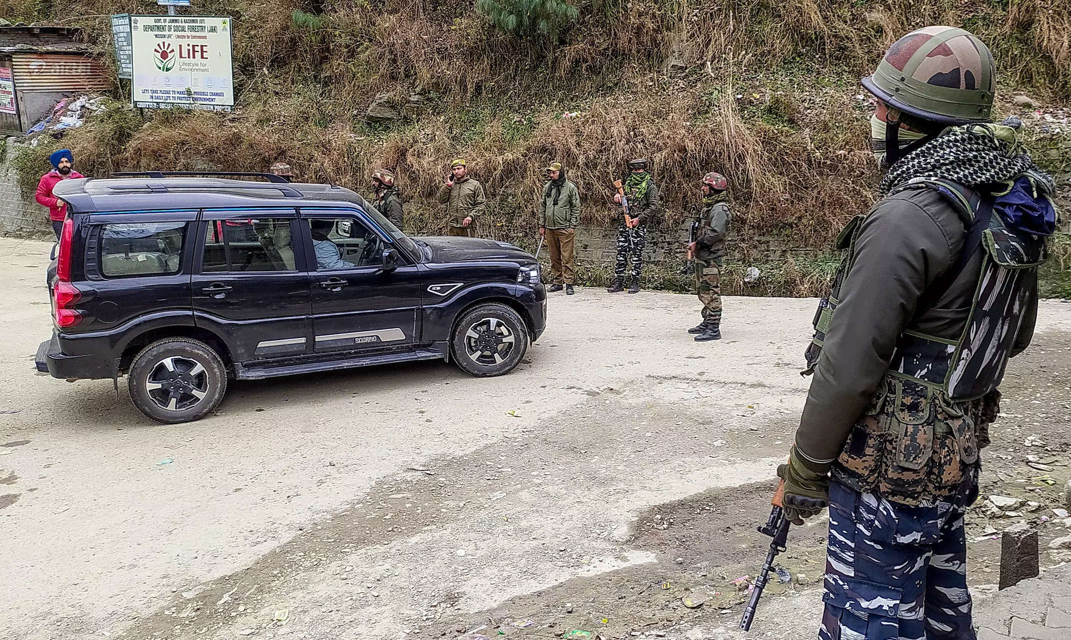 J&K: Armed Forces continue search operation in Poonch; Rajnath Singh set to visit today 