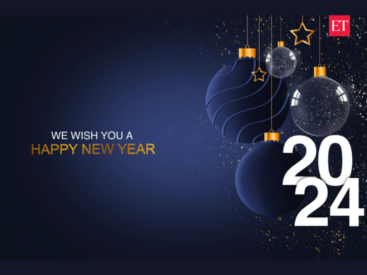 Happy New Year 2024: Top wishes, quotes, images, Whatsapp messages, Facebook status, wallpapers 