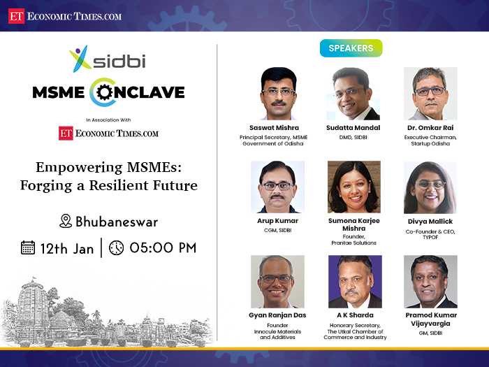 SIDBI ET MSME Conclave: Second Session, In Bhubaneswar On January 12 ...