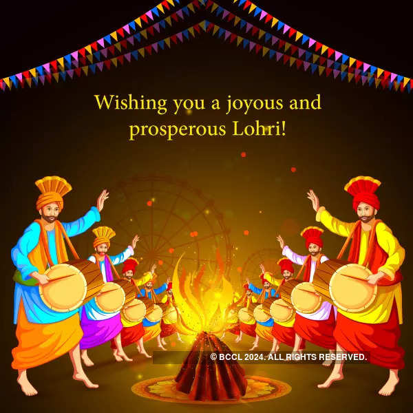 Happy Lohri 2023 Greetings, Wishes & Quotes: Send HD Images With Positive  Messages, Wallpapers, WhatsApp Stickers and Facebook Status To Celebrate  the Punjabi Harvest Festival | 🙏🏻 LatestLY